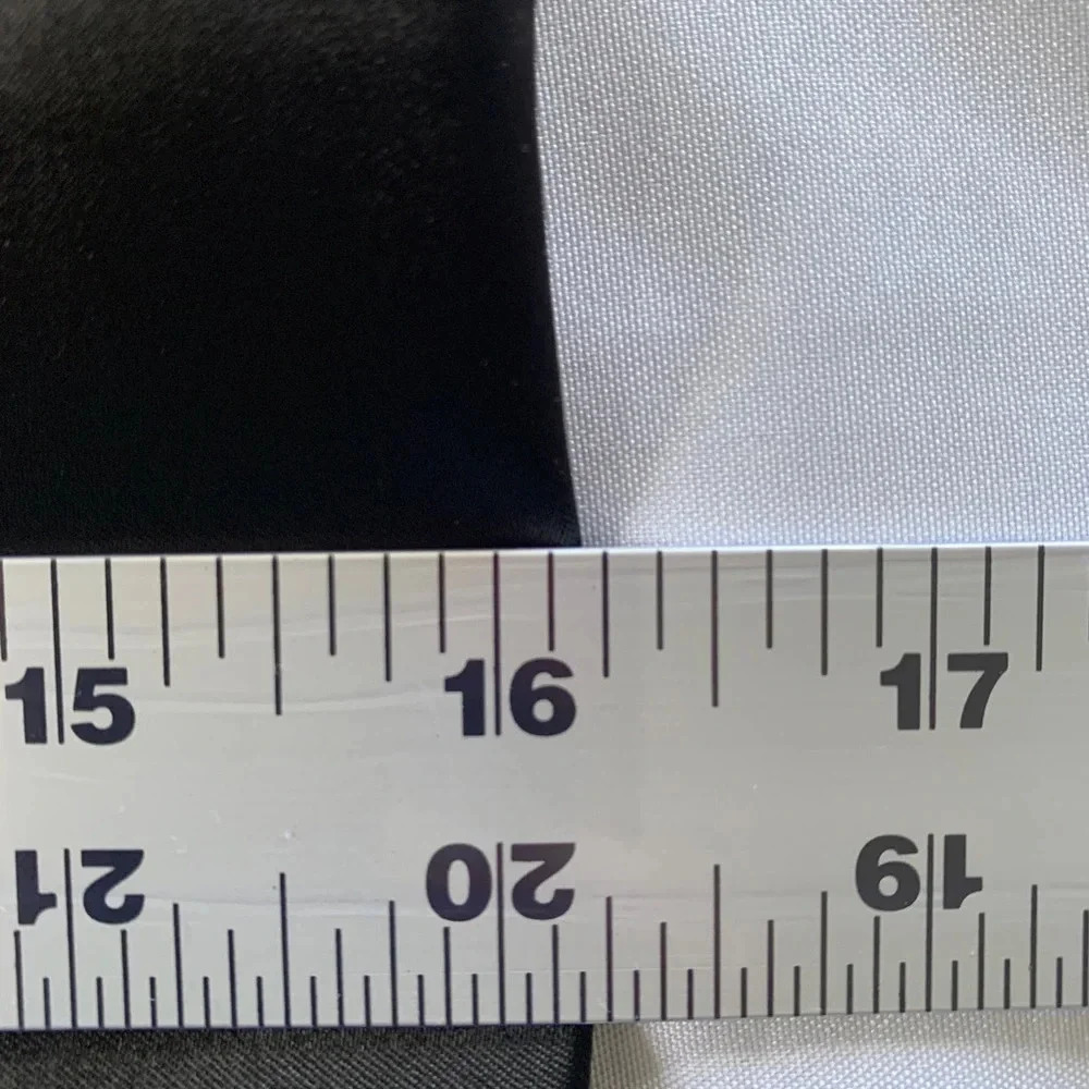 🩵Martinelli Black Satin Blouse (size 44 ITL) Holidays Black Tie Formal - Picture 15 of 16